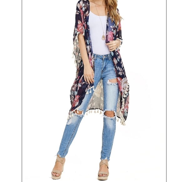 Kimono Cardigan - Picture 2 of 5